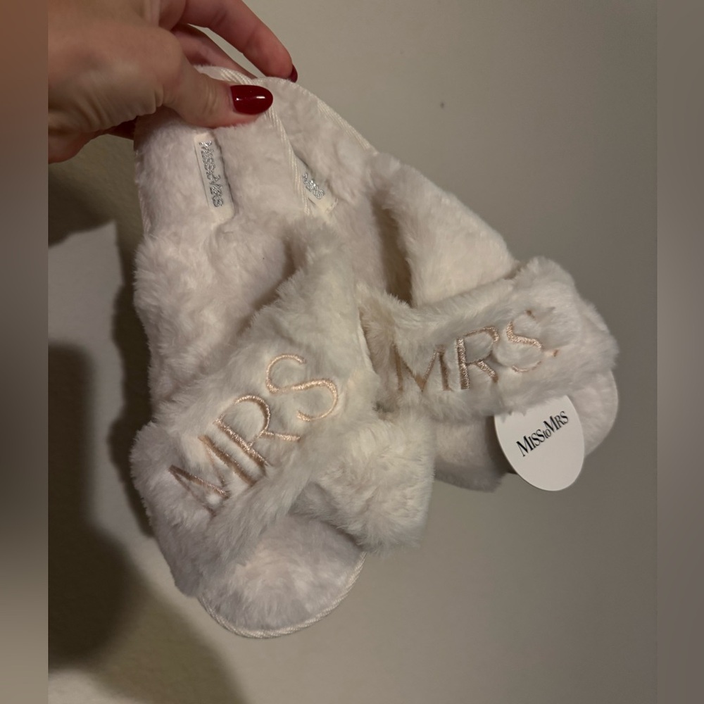 Bridal Slippers NWT